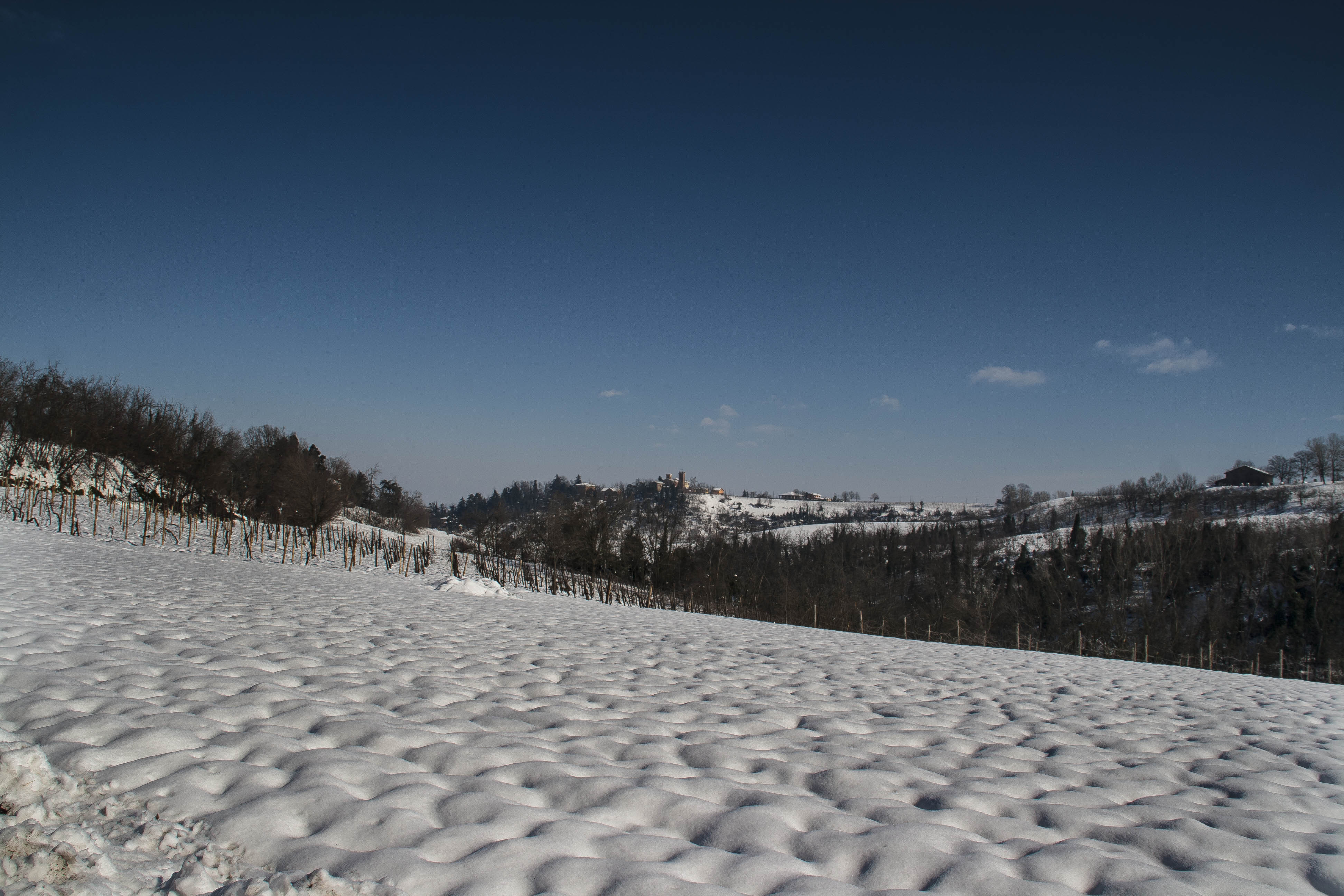Crespellano (Bo) Neve Panorama Neve 