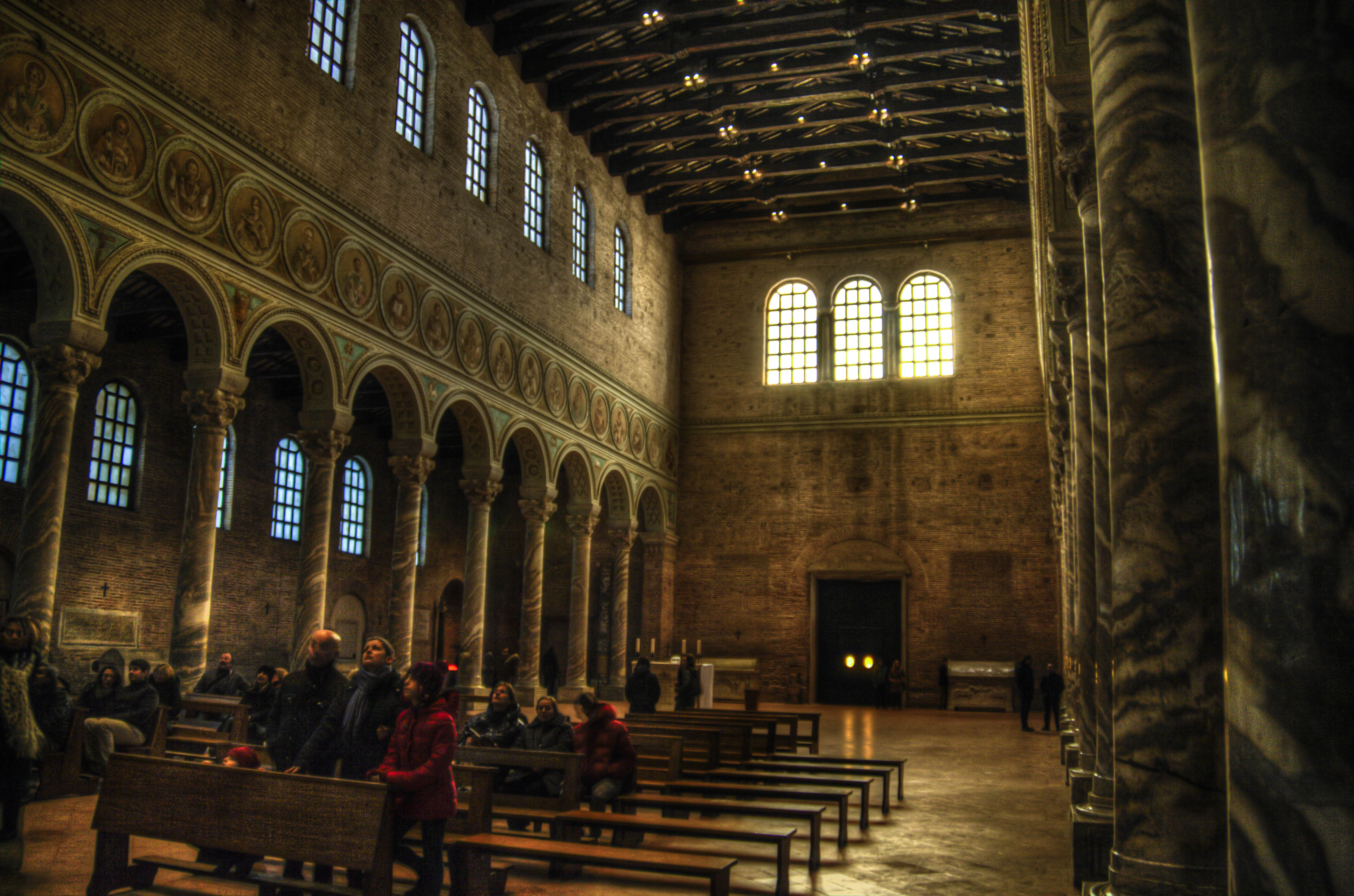 Ravenna Chiesa Monumento HDR Basilica di Sant'Apollinare in Classe