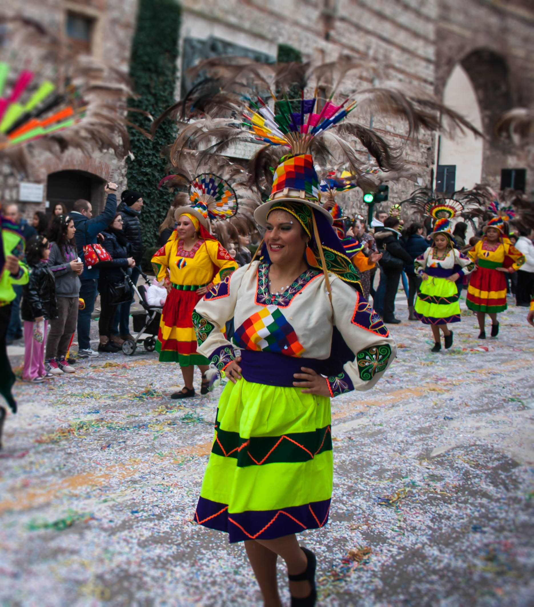 Verona Carnevale Maschera Perù 