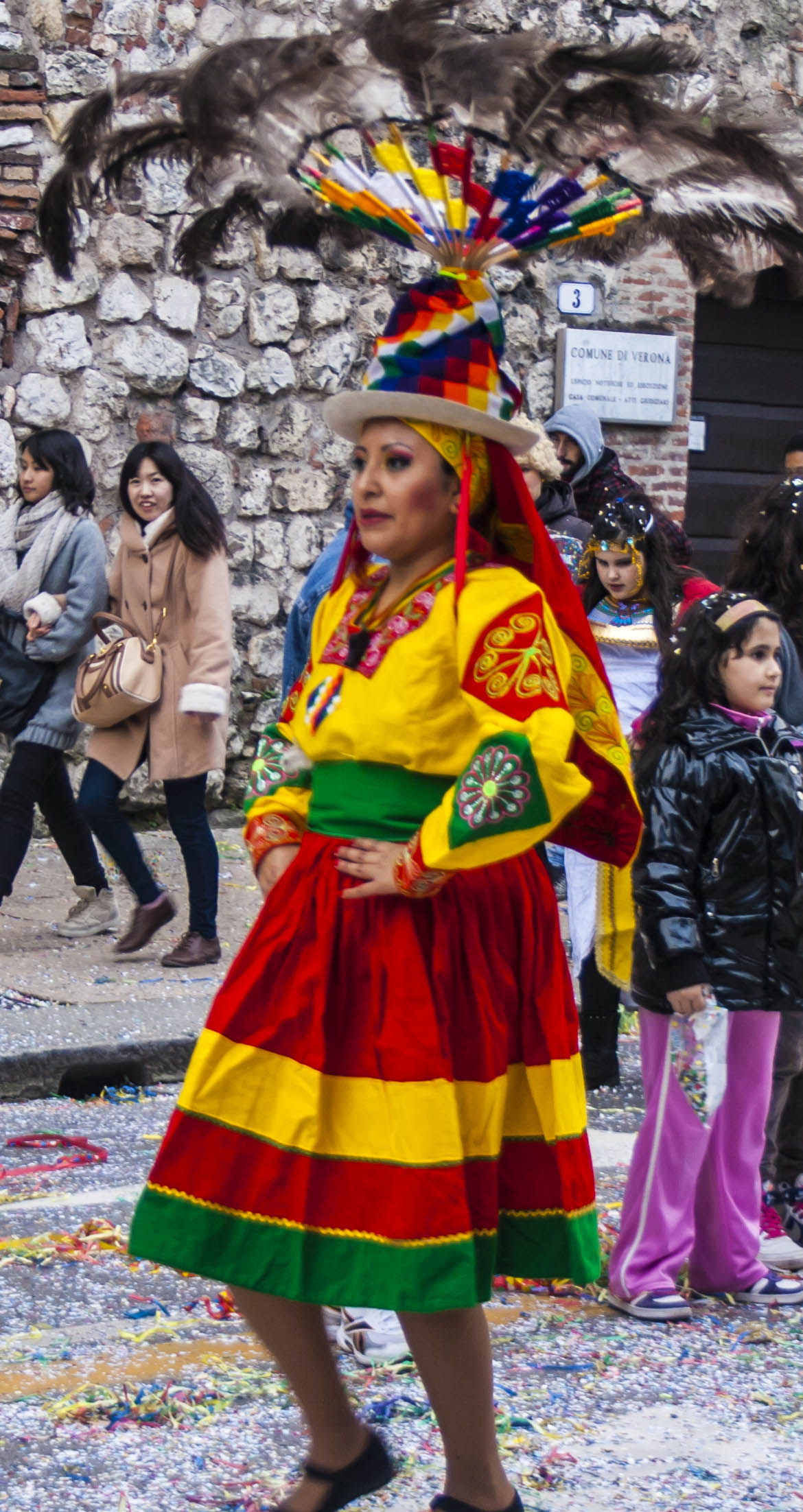 Verona Carnevale Maschera Perù 