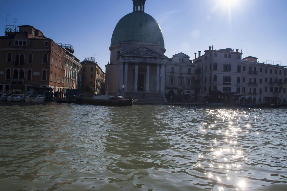Venezia Edifici Monumenti Chiesa Canal Grande