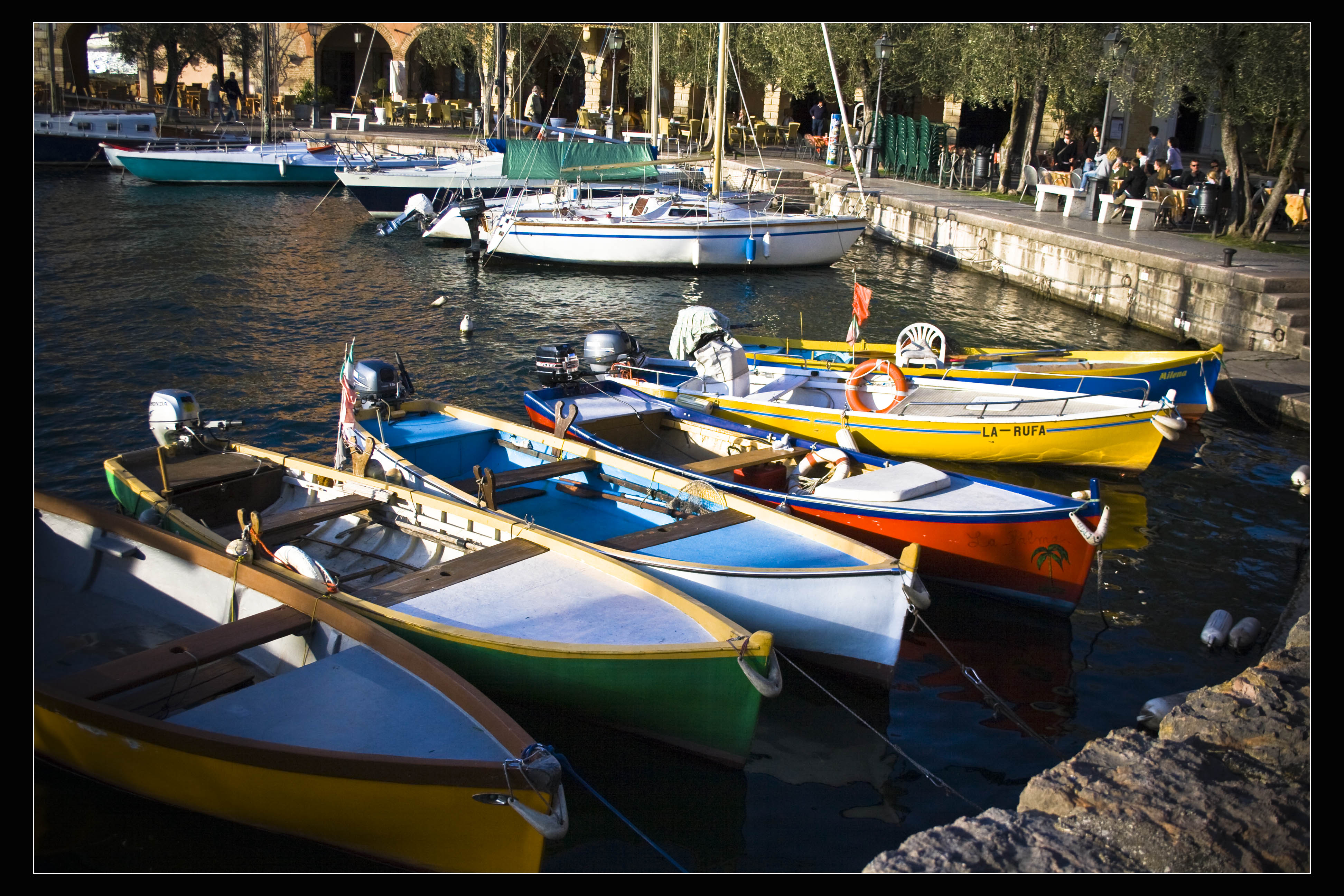 Torri del Benaco (Vr) Barche Lago di Garda 