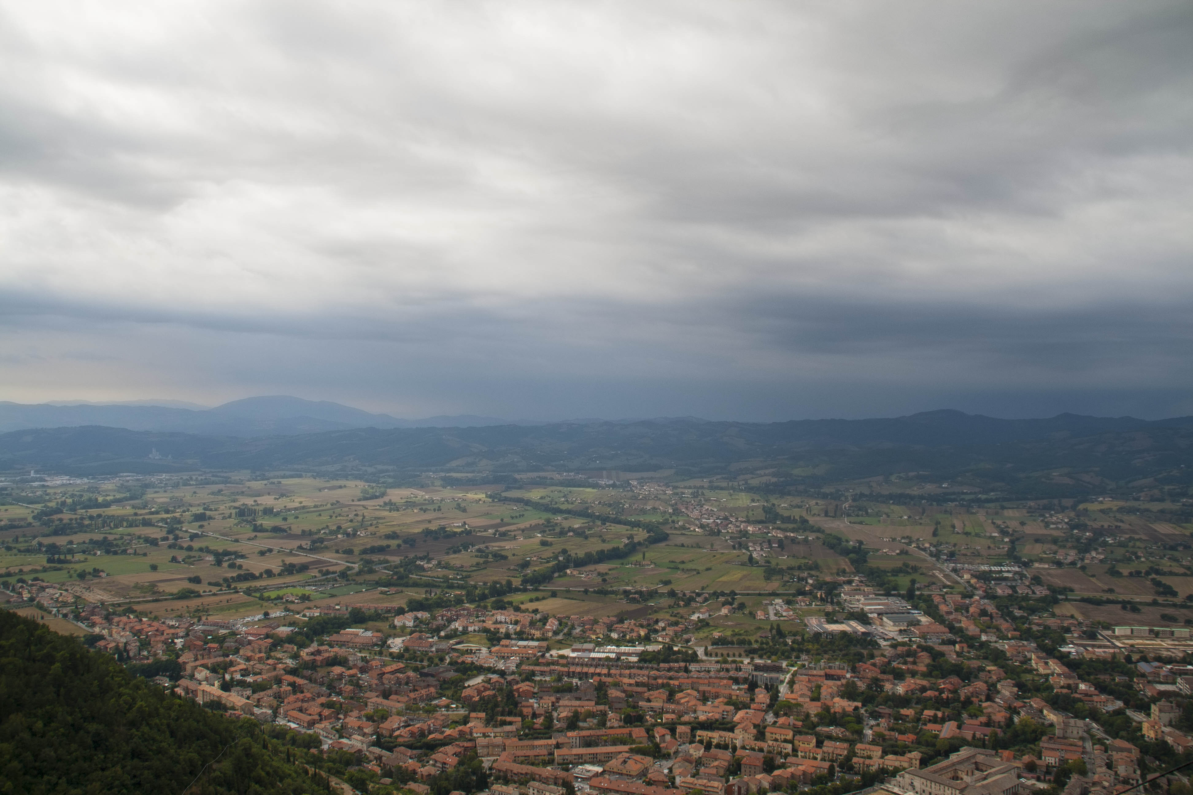 Gubbio Panorama Funivia 