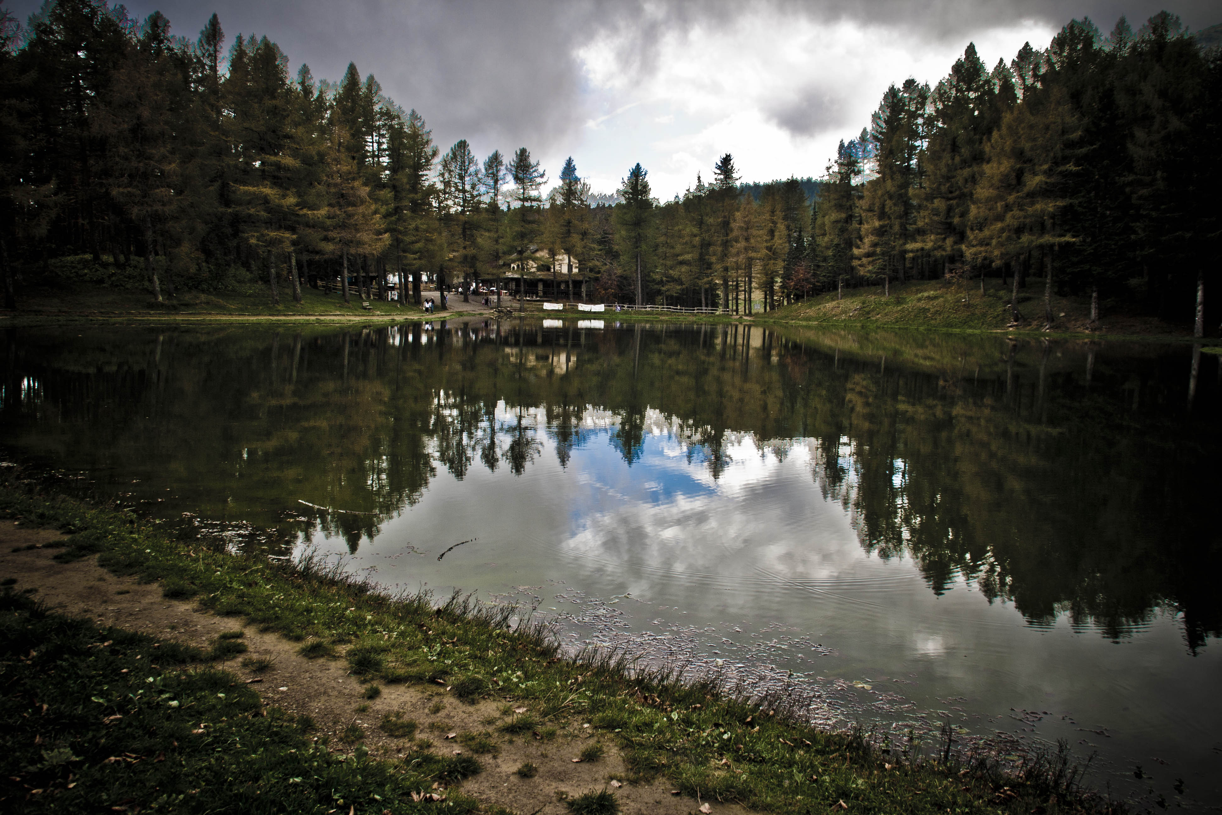 Sestola (Mo) Lago Cielo Natura Il lago della Ninfa sul monte Cimone
