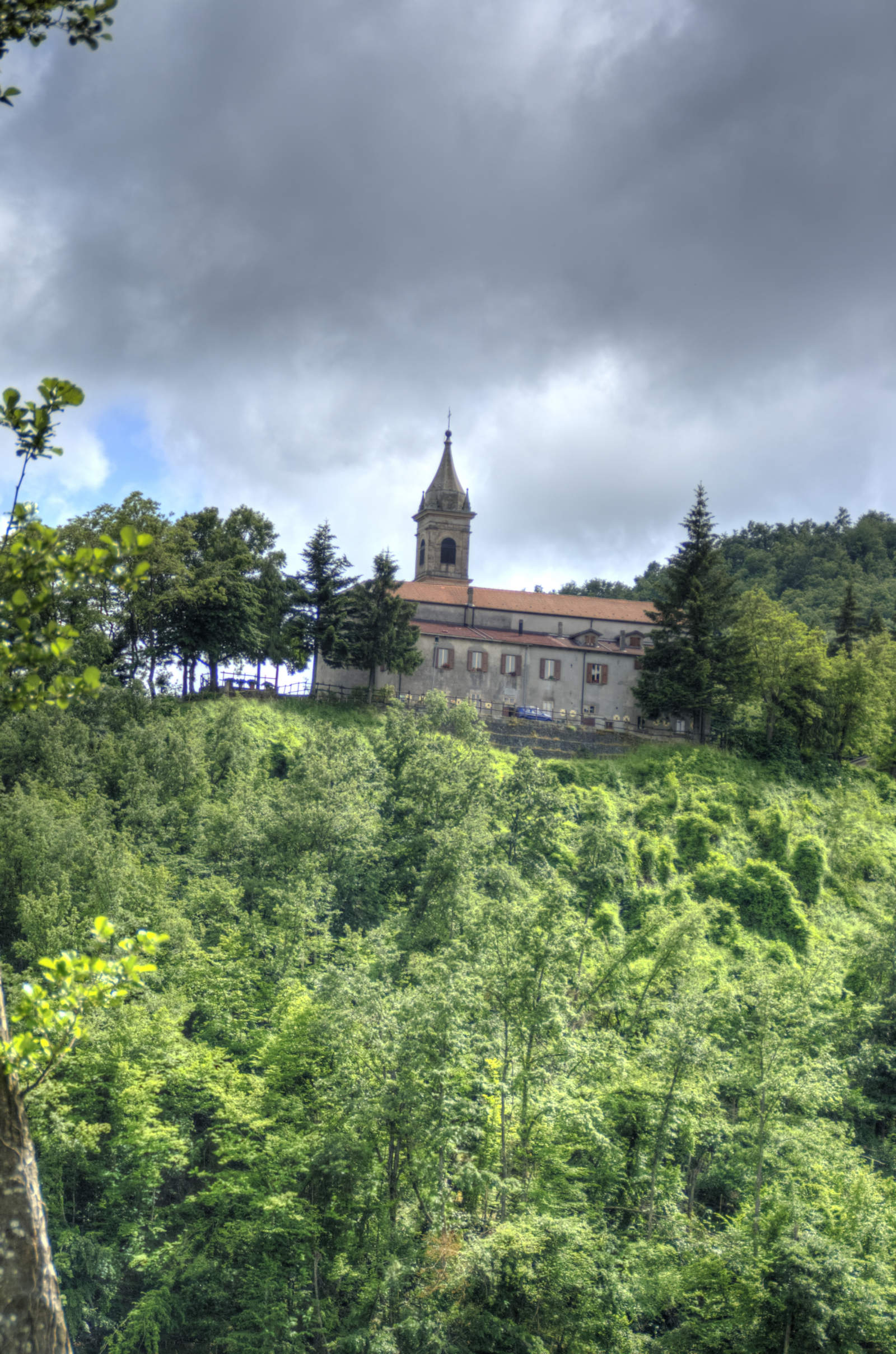 Castel dell'Alpi Lago Natura Panorama HDR 