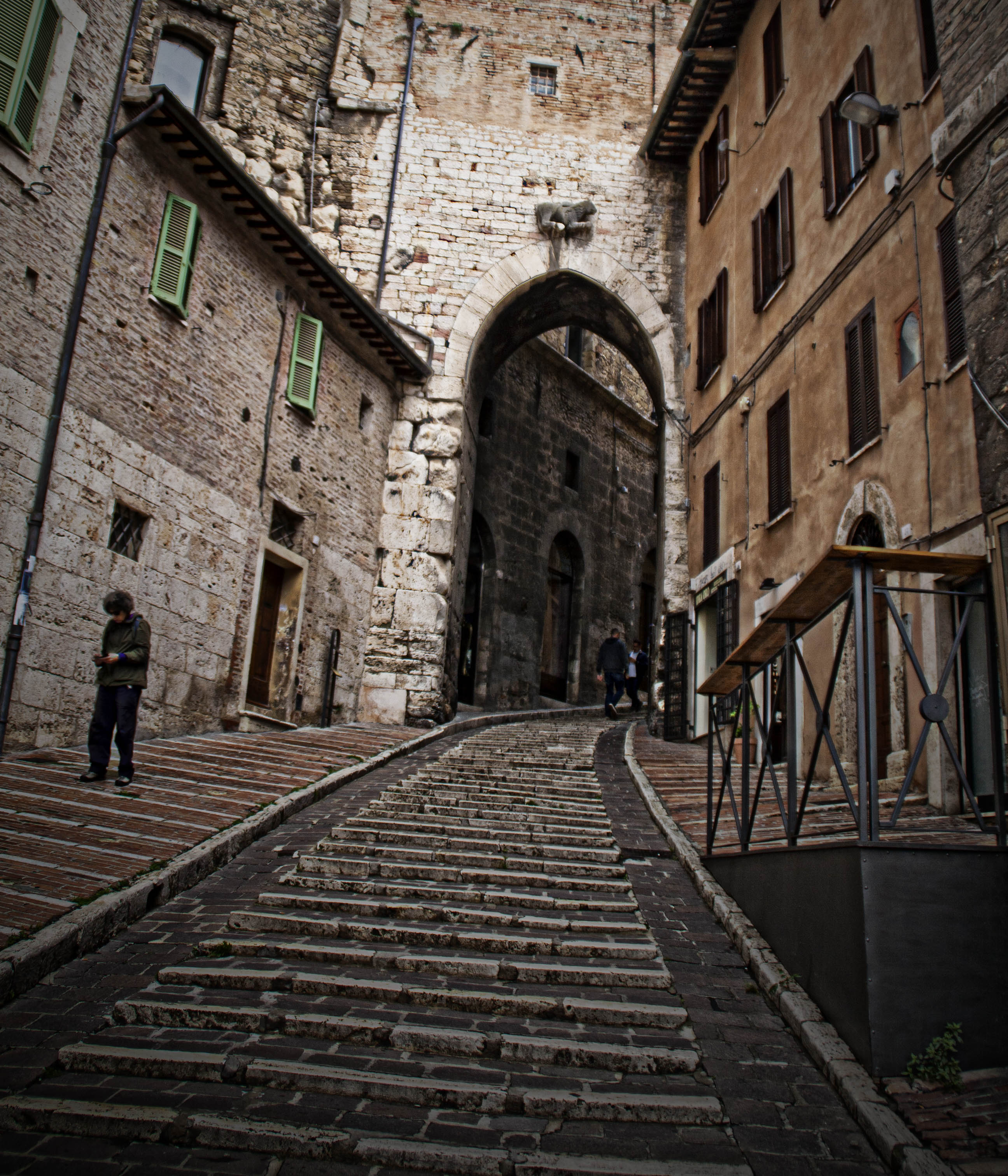 Perugia Umbria Vie Monumenti 