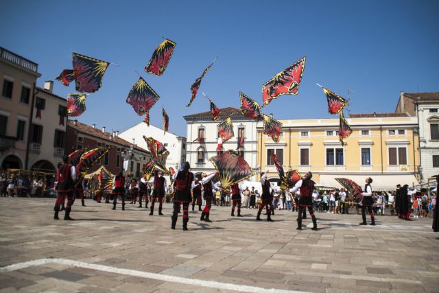 Montagnana Festa Medioevale Sbandieratori 
