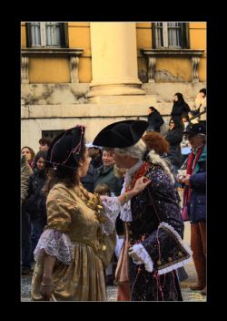 Verona Carnevale Maschera Maschera di Carnevale a Verona