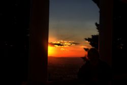 Verona Tramonto Sole Panorama 