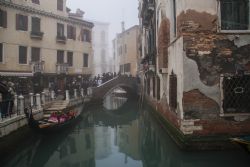Venezia Canale Venezia Nebbia 