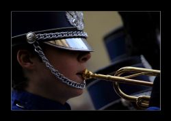 Verona Carnevale Maschera Musicista Suonatore di Tromba al Carnevale di Verona