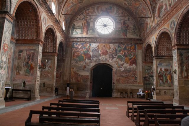 Soncino Chiesa, affreschi 